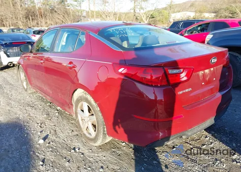 2015 Kia Optima Lx from USA, damaged, VIN 5XXGM4A78FG504678